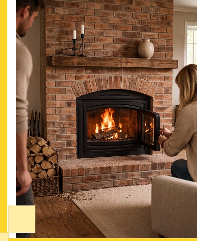 Кирпичные камины под ключ в Вологде от 154080 р. | ЭриданВгд