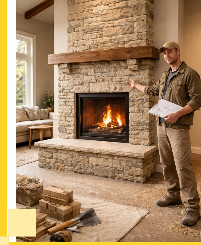 Камины под ключ в Вологде от 184896 р. | ЭриданВгд — установка