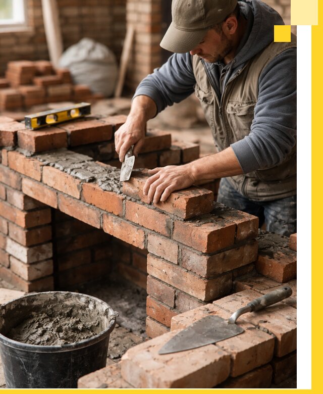 Кладка каминов под ключ в Вологде профессиональная отделка и монтаж