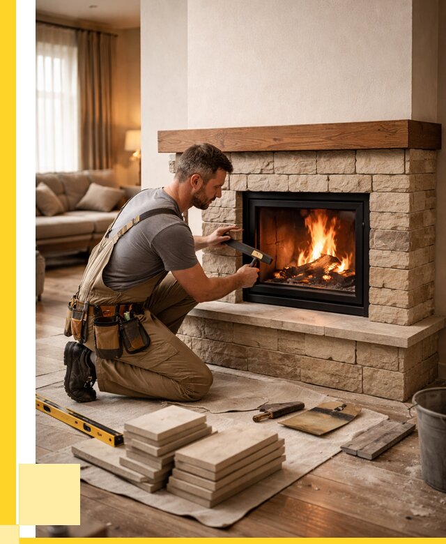 Строительство каминов в Вологде от 154080 р., ЭриданВгд - под ключ