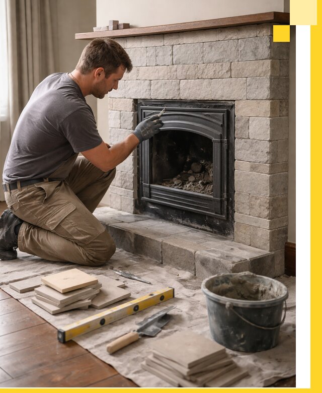 Профессиональный ремонт каминов в Вологде восстановление и сервис