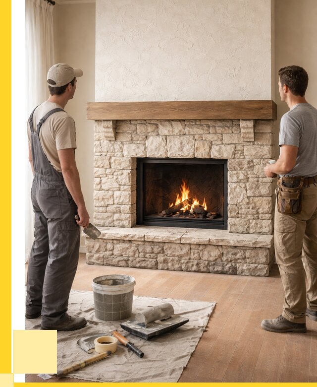 Отделка каминов в Вологде от 6677 р. под ключ | ЭриданВгд