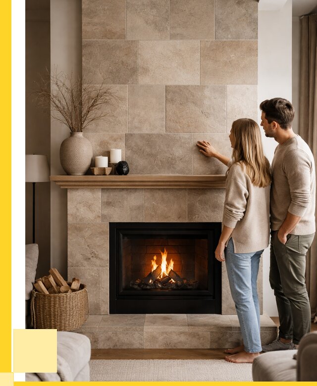 Облицовка каминов керамогранитом в Вологде от 4622 р. | ЭриданВгд