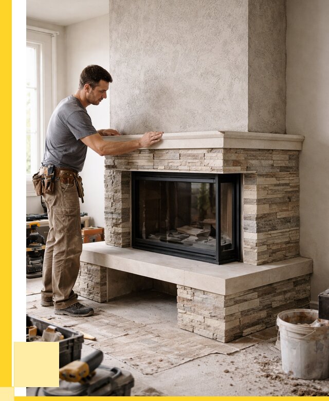 Изготовление каминов под ключ в Вологде от 154080 р. | ЭриданВгд