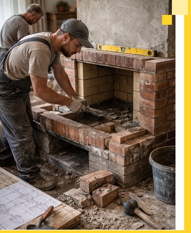 Изготовление и установка каминопечей под ключ в Вологде