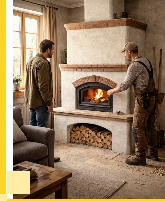 Печи камины в Вологде: кирпичные, изразцовые от 61632 р. | ЭриданВгд