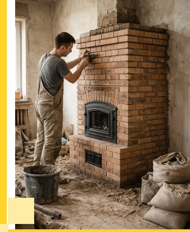 Строительство печей в Вологде от 66768 р. под ключ, ЭриданВгд