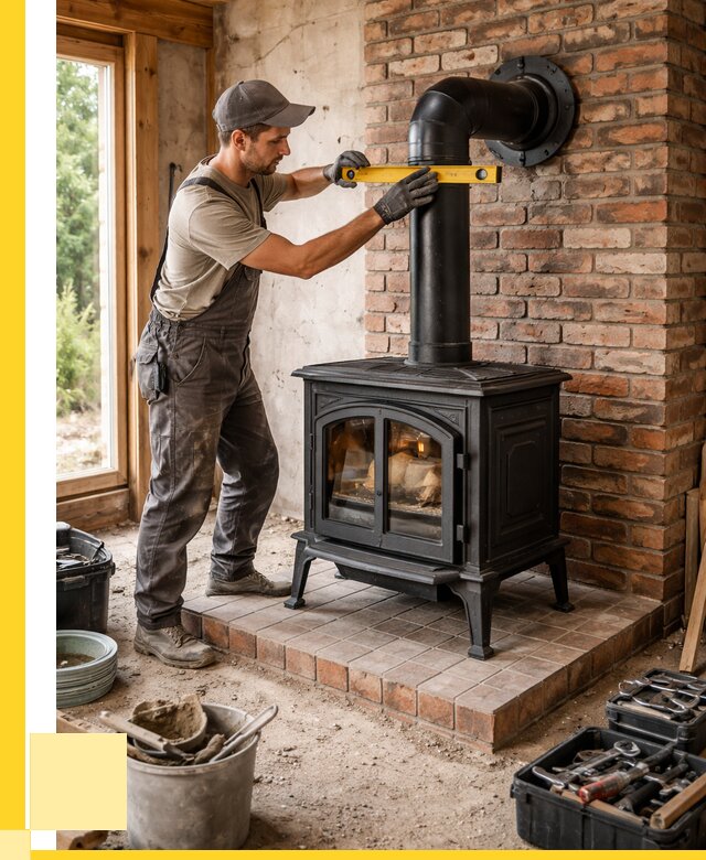 Монтаж печей установка банной печи в Вологде от 15408 р. | ЭриданВгд