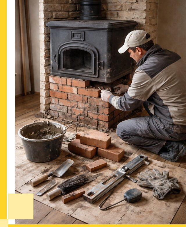 Ремонт печей в Вологде от 12326 р., услуги печника ЭриданВгд