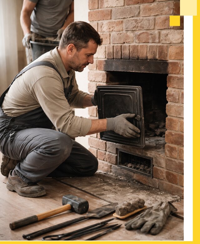 Ремонт печей в Вологде с гарантией качества и безопасности