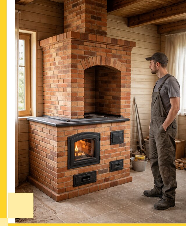 Кирпичные печи в Вологде: купить от 154080 р. | ЭриданВгд