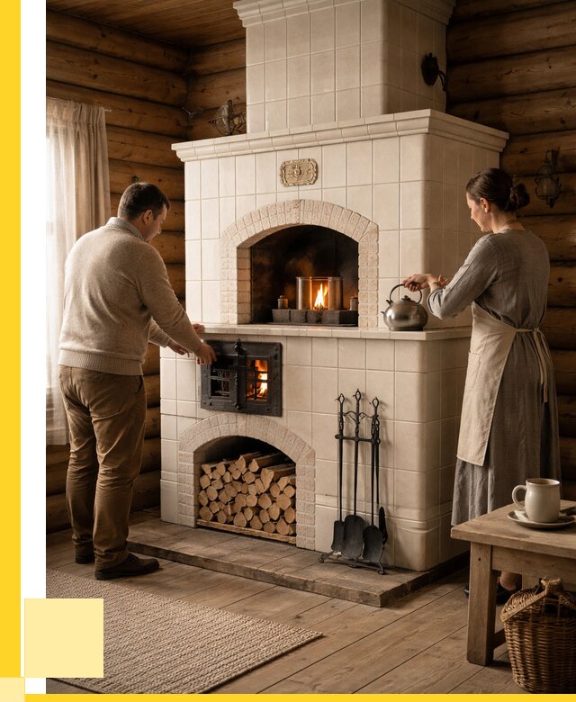 Русские печи в Вологде: установка от 154080 р. ЭриданВгд