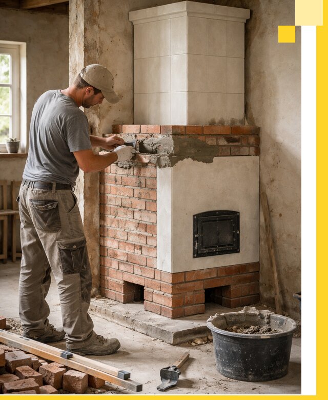 Изготовление и установка печей-голландок под ключ в Вологде