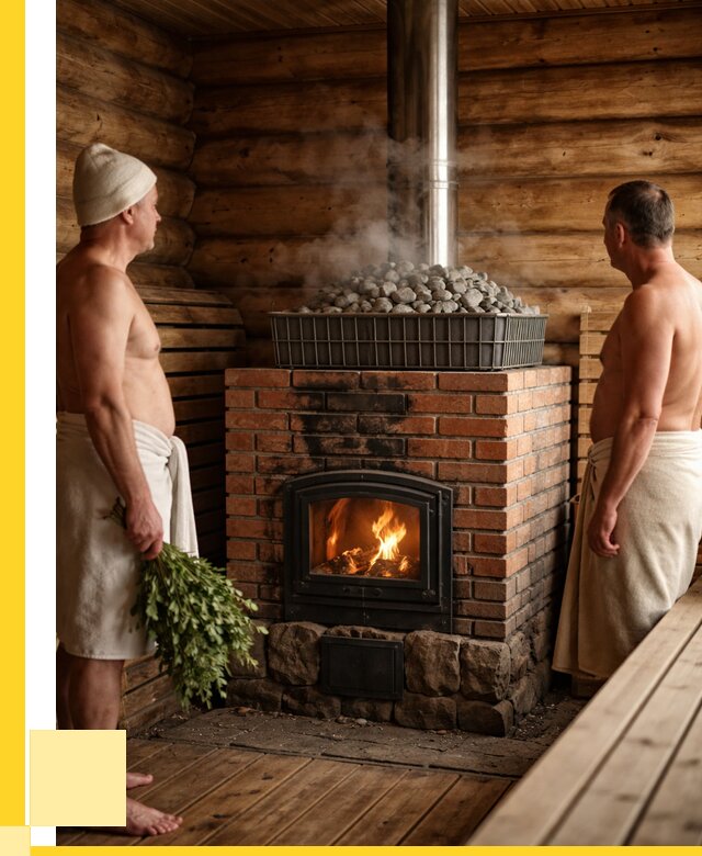 Печи для парной в Вологде под ключ от 66768 р. - ЭриданВгд