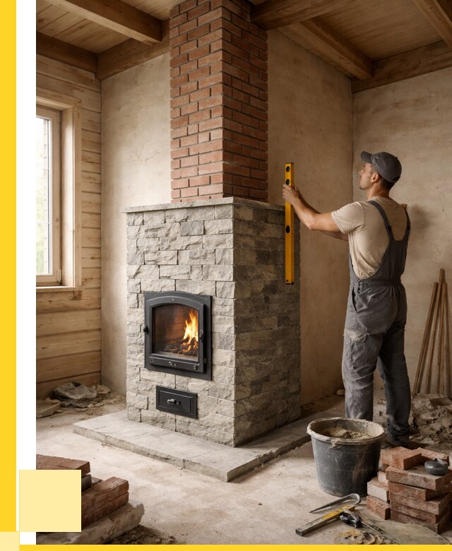 Печи и дымоходы под ключ в Вологде от 46224 р., ЭриданВгд