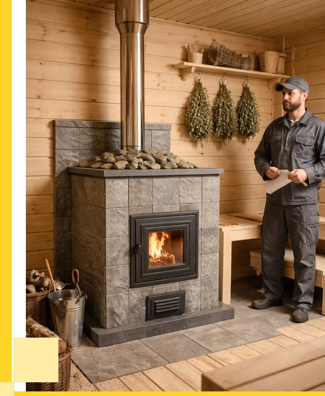 Печи для бани под ключ в Вологде от 123264 р. | ЭриданВгд