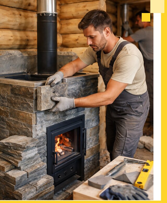 Печи для бани под ключ в Вологде: изготовление и монтаж