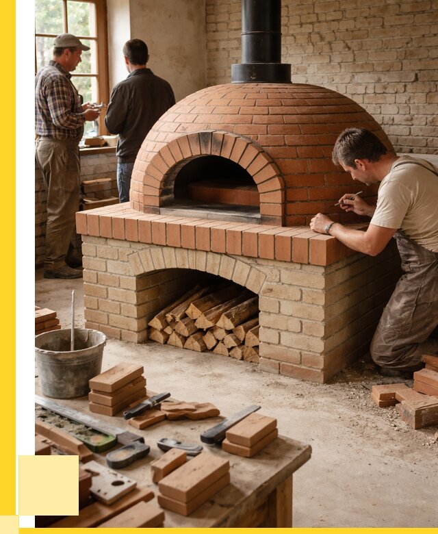 Помпейская печь дровяная для пиццы в Вологде | ЭриданВгд от 205440 р.