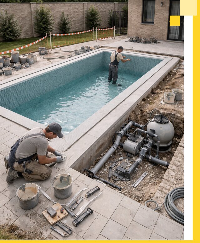 Строительство бассейнов под ключ в Вологде: проекты и монтаж