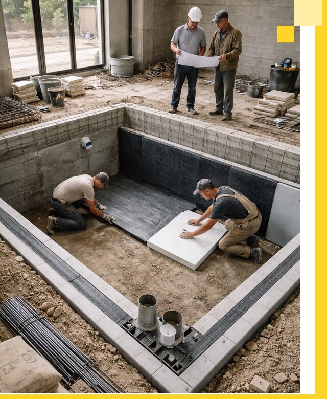 Проекты частных и общественных бассейнов под ключ в Вологде