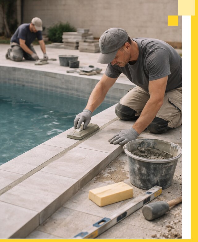 Отделка бассейнов в Вологде: декоративная отделка и гидроизоляция