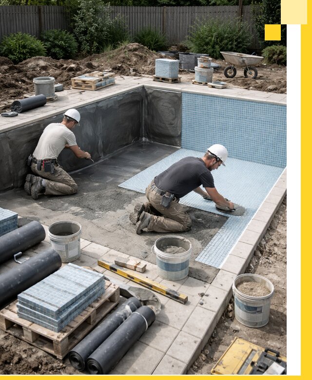 Проектирование и строительство стационарных бассейнов в Вологде