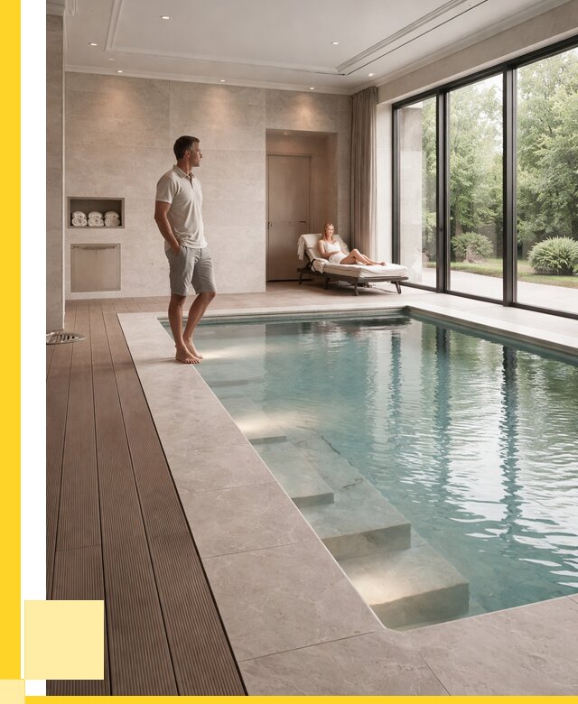 Бассейны в коттедже под ключ в Вологде от 1232640 р. | ЭриданВгд