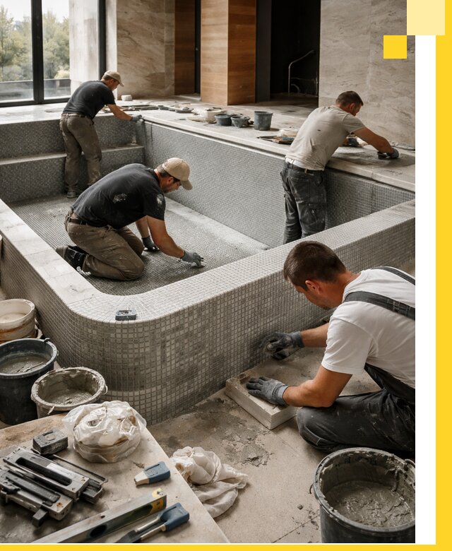 Строительство и установка СПА бассейнов под ключ в Вологде