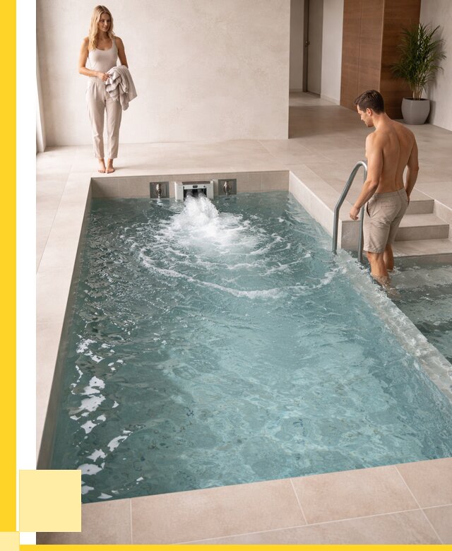 Бассейн с противотоком в Вологде от 256800 р. | ЭриданВгд