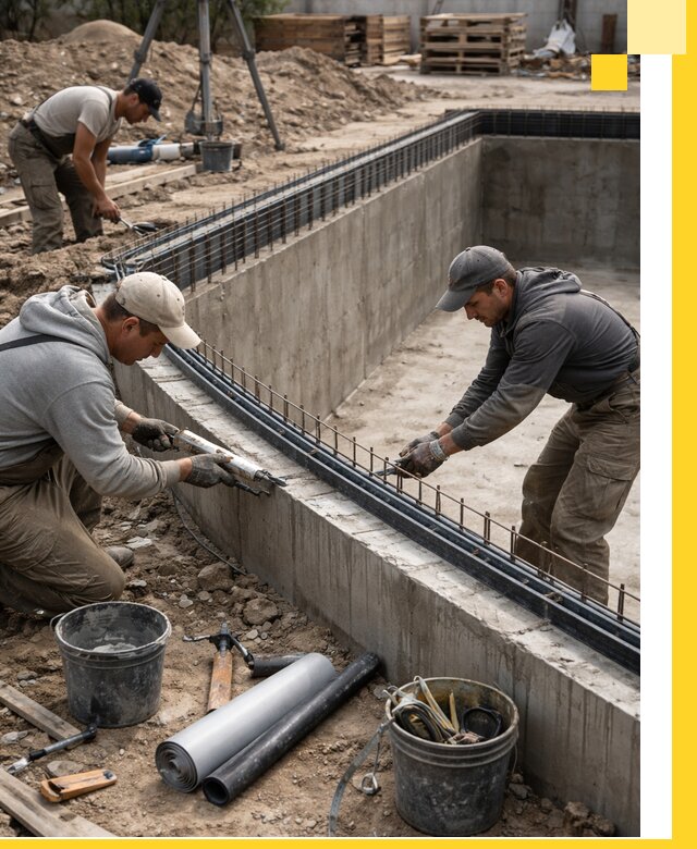 Качественный монтаж чаши бассейна в Вологде под ключ с гарантией