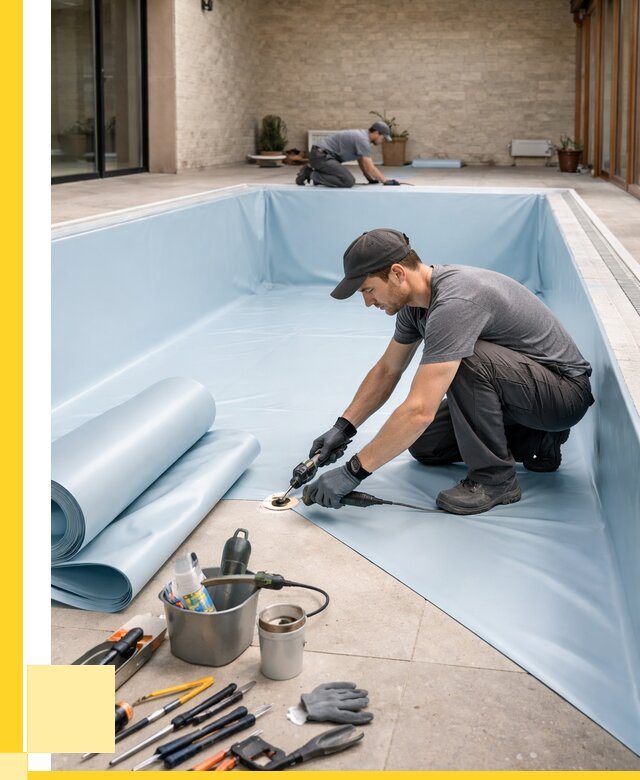 Пленка ПВХ для бассейнов в Вологде от 2568 р. | ЭриданВгд