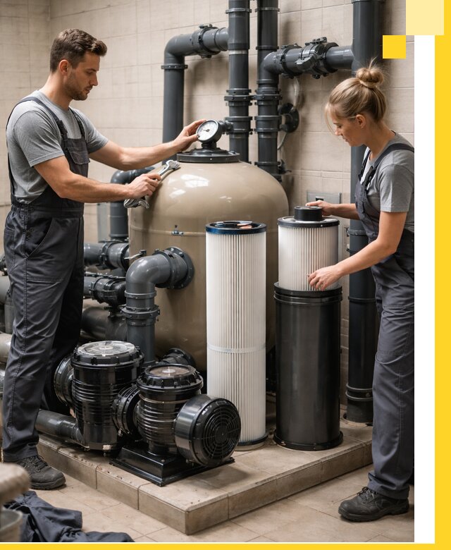 Фильтры и системы фильтрации для бассейнов в Вологде