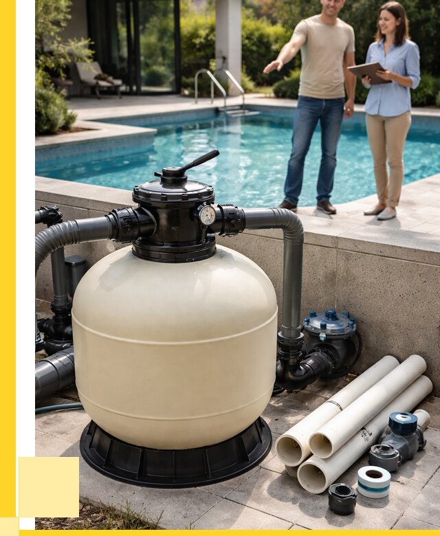Песочные фильтры для бассейнов в Вологде от 18490 р., ЭриданВгд