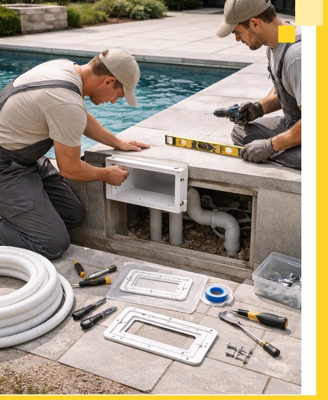 Поставка и установка скиммеров для бассейнов в Вологде