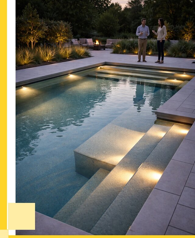 Освещение бассейнов в Вологде под ключ от 25680 р. | ЭриданВгд