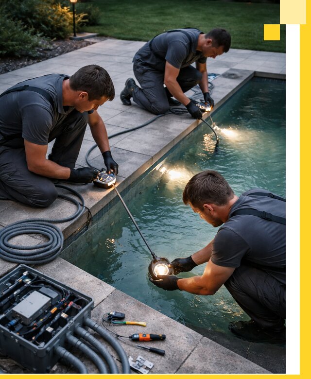 Профессиональное освещение бассейнов в Вологде: дизайн и монтаж