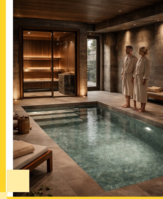 Сауна с большим бассейном в Вологде от 1232640 р. ЭриданВгд