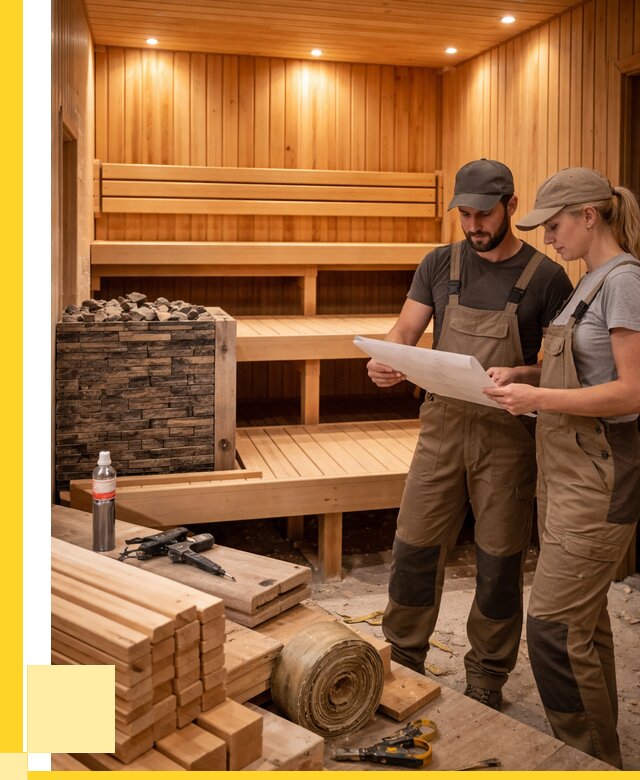 Строительство саун в Вологде под ключ от 256800 р., ЭриданВгд