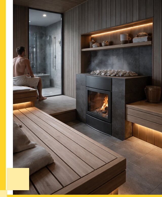 Проект сауны в частном доме в Вологде от 35952 р. | ЭриданВгд
