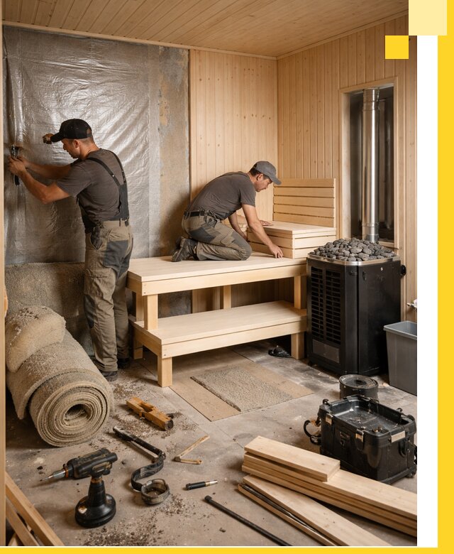 Проекты саун под ключ в Вологде дизайн и строительство