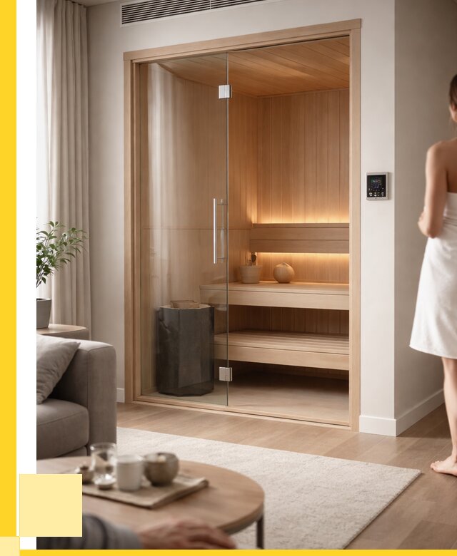 Сауна в квартире под ключ в Вологде от 123264 р. ЭриданВгд