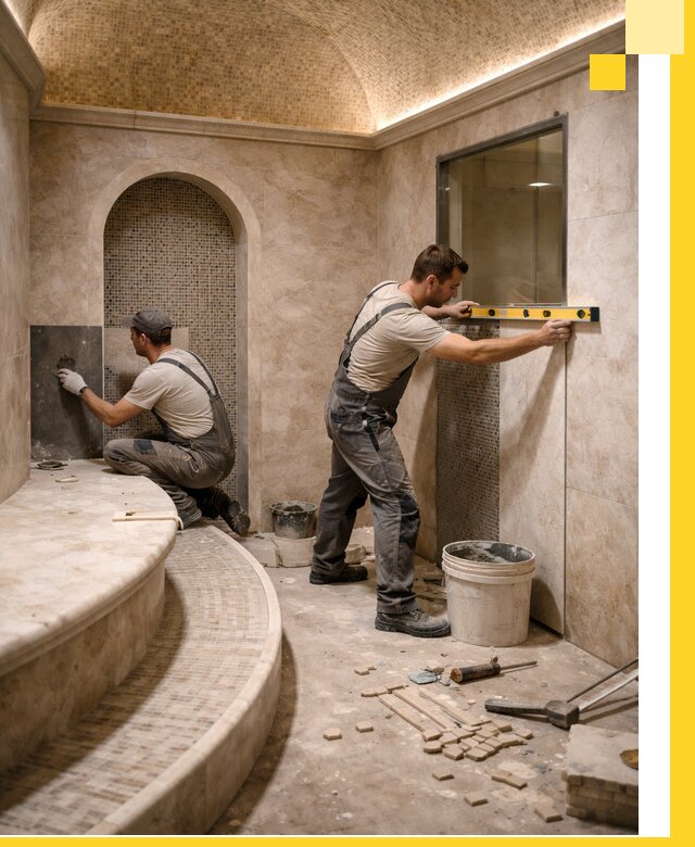 Проектирование и строительство саун с хамамом под ключ в Вологде