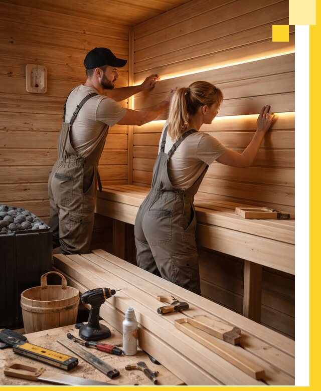 Дизайн саун и бань под ключ с индивидуальным проектом в Вологде