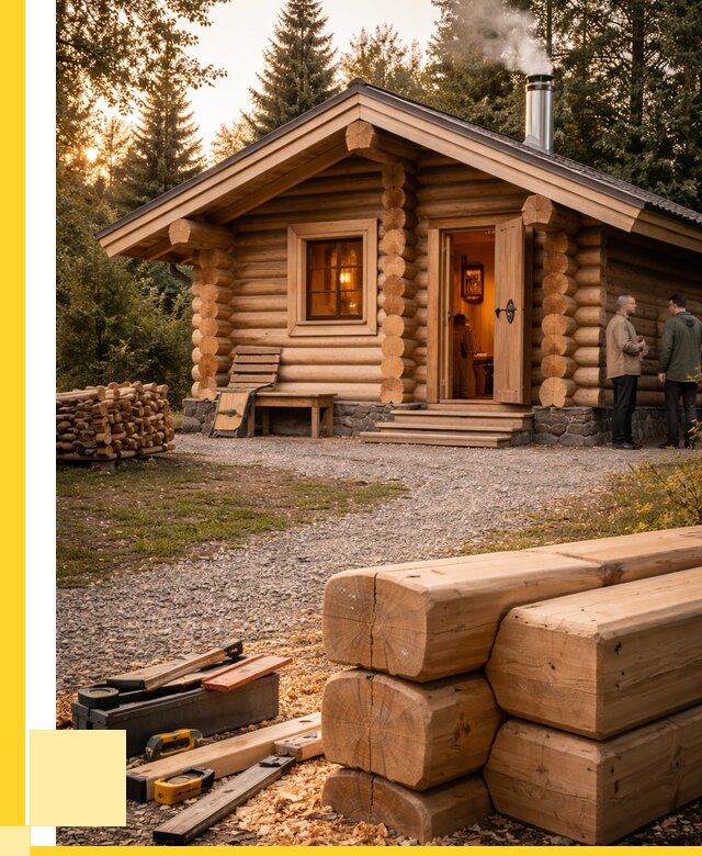 Строительство бань и комплексов в Вологде от 462240 р.| ЭриданВгд