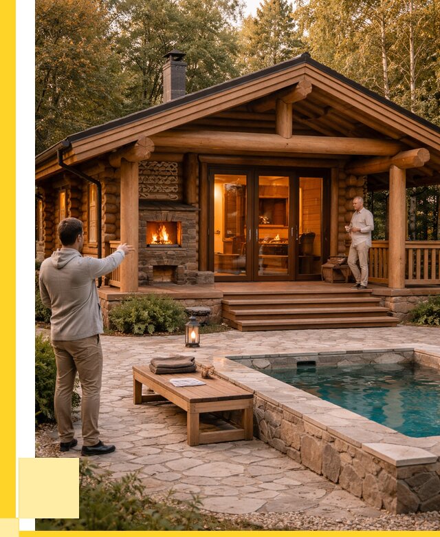 Проекты бань и хамам в Вологде от 25680 р. | ЭриданВгд