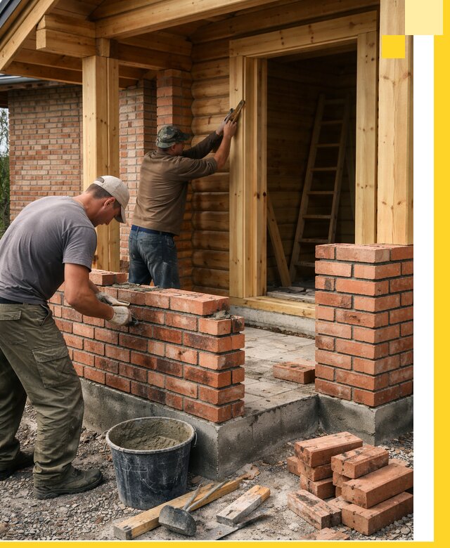 Строительство кирпичных бань под ключ в Вологде с гарантией качества