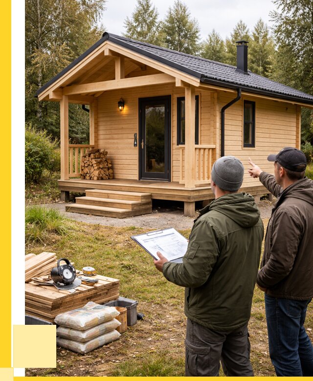 Каркасные бани под ключ в Вологде от 308160 р. | ЭриданВгд