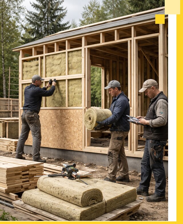 Проектирование и строительство каркасных бань в Вологде под ключ