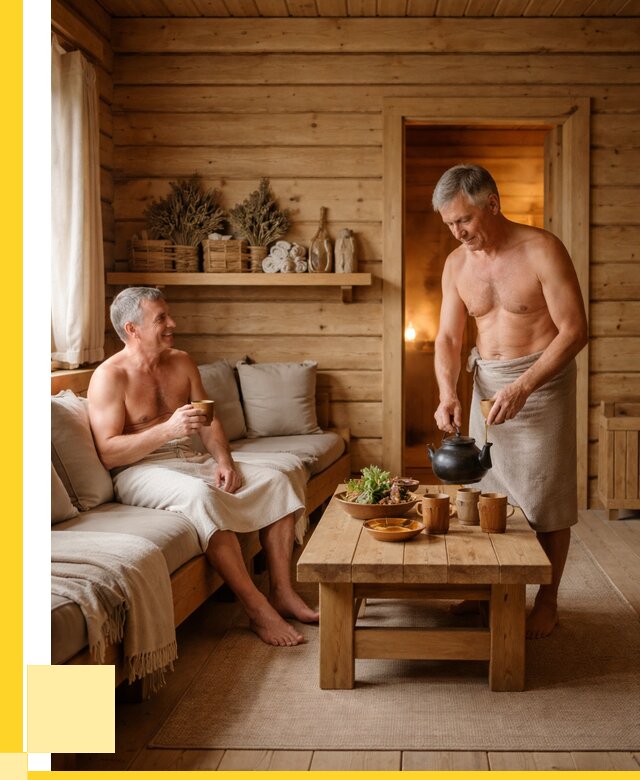 Бани с комнатой отдыха под ключ в Вологде от 462240 р. | ЭриданВгд