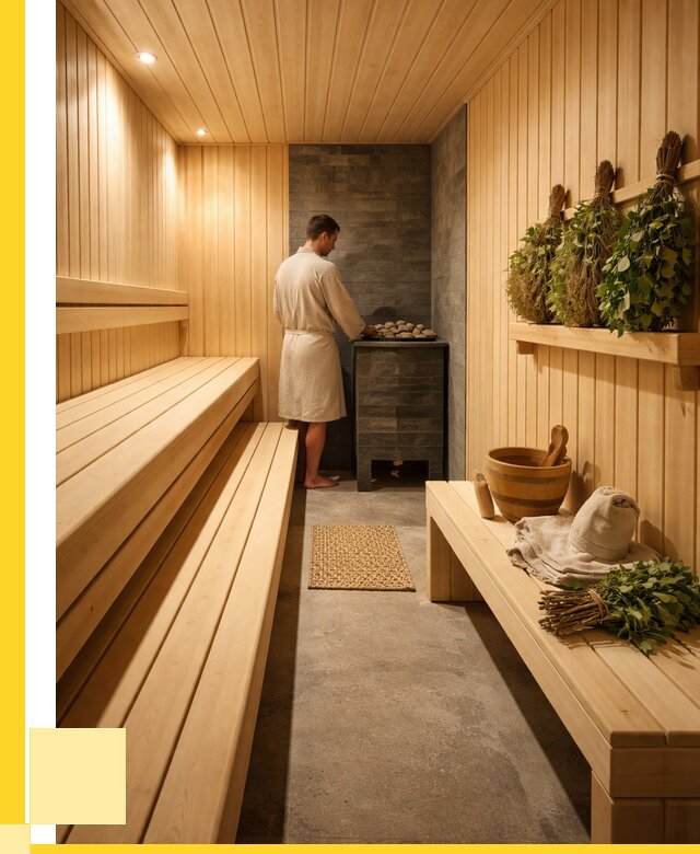 Отделка парной под ключ в Вологде от 359520 р. | ЭриданВгд